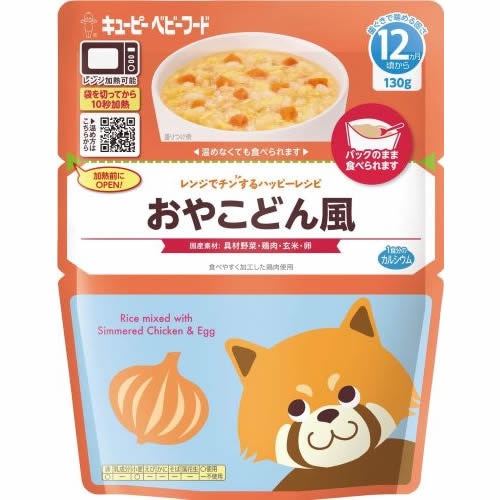 レンジでチンするハッピーレシピ　おやこどん風　【130g】(キユーピー)