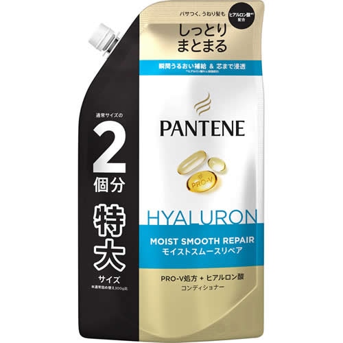 【得ダ値ＧＯＧＯ】パンテーン　モイストスムースケア　トリートメントinコンディショナー　つめかえ用　特大サイズ　【600g】(P&G)