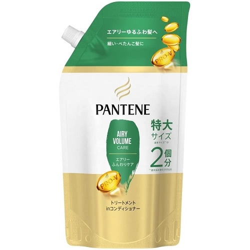 【得ダ値ＧＯＧＯ】パンテーン　エアリーふんわりケア　トリートメントinコンディショナー　つめかえ用　特大サイズ　【600g】(P&G)　「(○)店舗取置可」