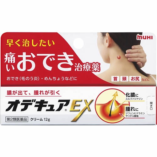 【第2類医薬品】オデキュアＥＸ　【12g】(池田模範堂)「(○)店舗取置可」