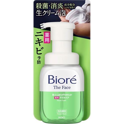 【得ダ値ＧＯＧＯ】ビオレ　ザフェイス　泡洗顔料　アクネケア　本体　【200ml】(花王)　「(○)店舗取置可」