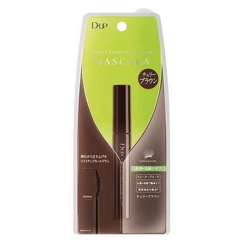 D-UP(ディーアップ)　パーフェクトエクステンションマスカラ　forカール　ブラウン　【38g】(ディー・アップ)　