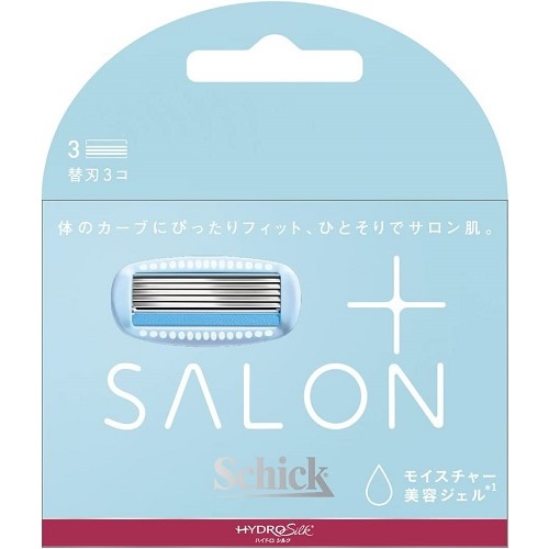 Schick(シック)　ハイドロシルク　サロンプラス　替刃　【3個入】(シック・ジャパン)　
