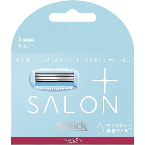 Schick(シック)　ハイドロシルク　サロンプラス　替刃　【3個入】(シック・ジャパン)　「(○)店舗取置可」