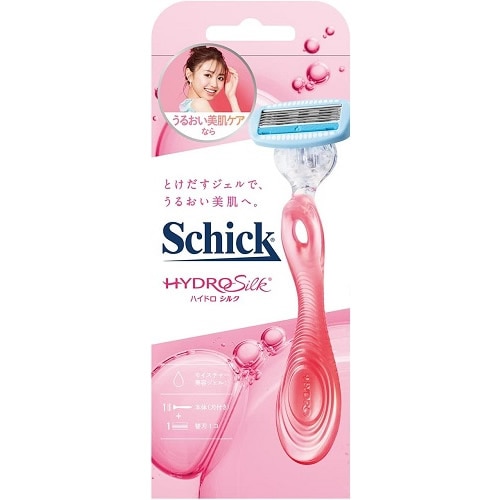Schick(シック) ハイドロシルク ホルダー 本体(刃付き)+替刃1個 【1個】(シック・ジャパン) 「(○)店舗取置可」