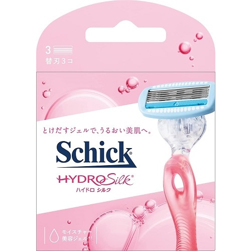 Schick(シック)　ハイドロシルク　替刃　【3個入】(シック・ジャパン)　「(○)店舗取置可」