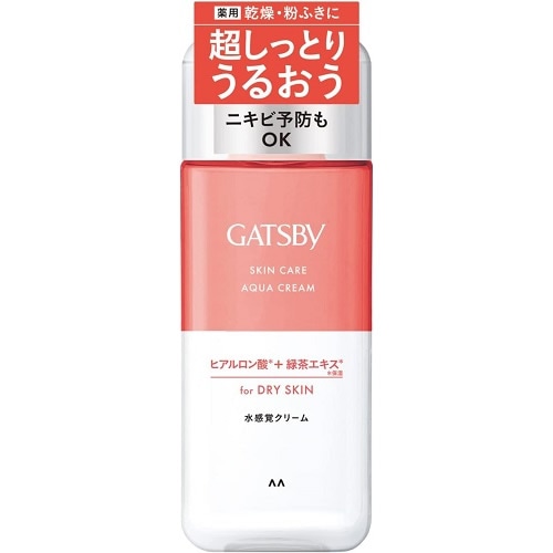 ギャツビー　薬用スキンケアアクアクリーム　【200ml】(マンダム)　