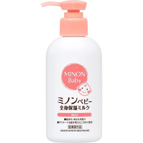 ミノンベビー 全身保湿ミルク　【150ml】(第一三共ヘルスケア)　