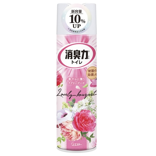 トイレの消臭力スプレー　ラブリーブーケ　【365mL】(エステー)　