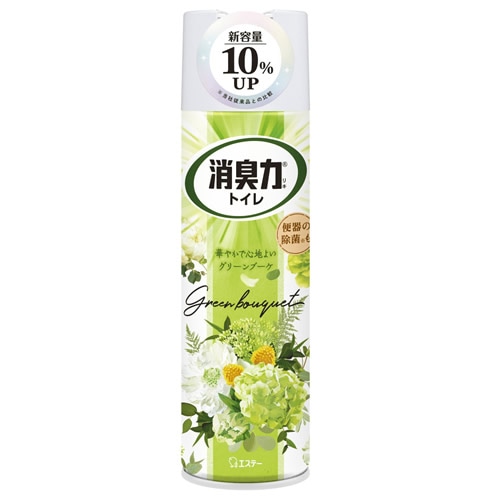 トイレの消臭力スプレー　グリーンブーケ　【365mL】(エステー)　