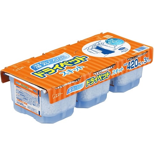 ドライペットスキット　【420mL×3個パック】(エステー)　