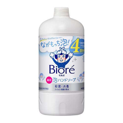 ビオレｕ　泡ハンドソープ　つめかえ用　【770ml】(花王)　「(○)店舗取置可」