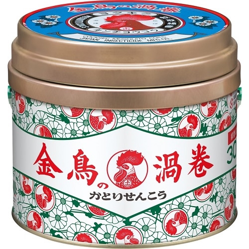 金鳥の渦巻V　（缶）　【30巻】(大日本除虫菊)　