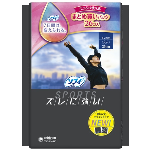 ソフィ　SPORTS　３００羽つき　【26枚】(ユニ・チャーム)