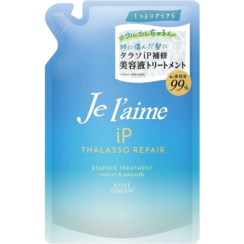 ジュレーム iP タラソリペア　補修美容液トリートメント（モイスト＆スムース） つめかえ用　【340ml】(コーセーコスメポート)　