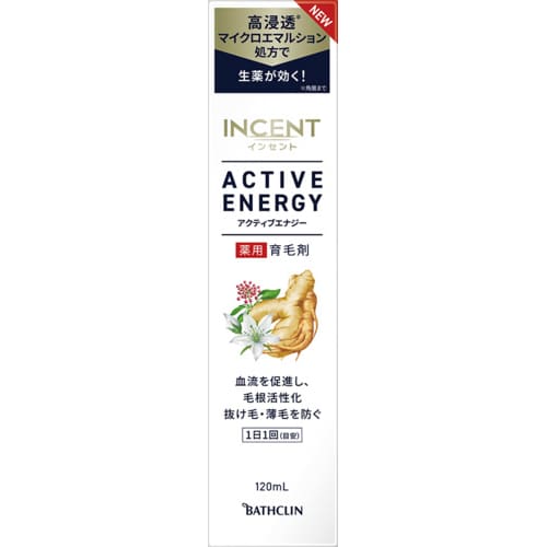 インセント　アクティブエナジー　【120mL】(バスクリン)　