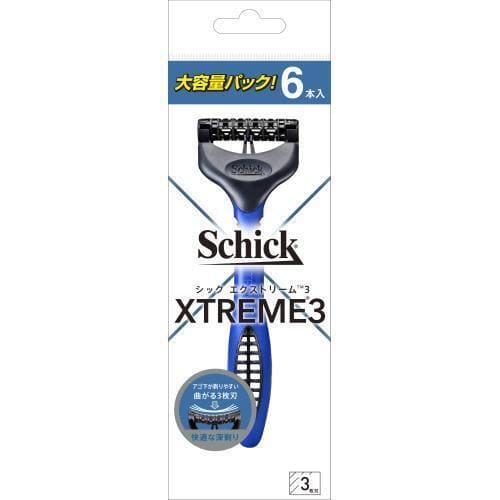 Schick(シック)　エクストリーム３　　【６本入】(シック)「(○)店舗取置可」