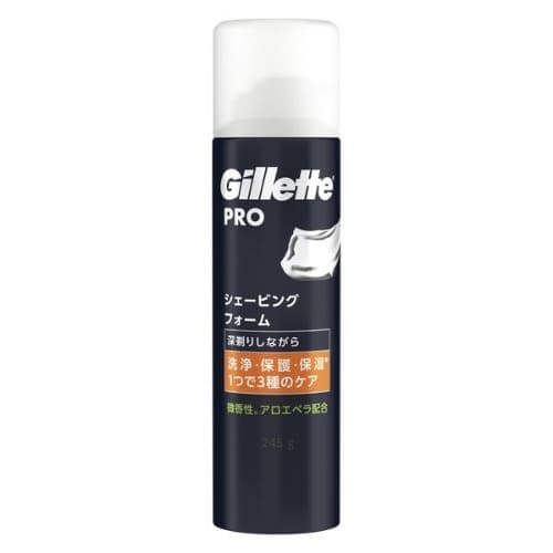 ジレット　プロ　シェービングフォーム　【245g】(P&G)