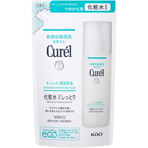 キュレル　潤浸保湿　化粧水２　しっとり　つめかえ用　【130ml】(花王)　