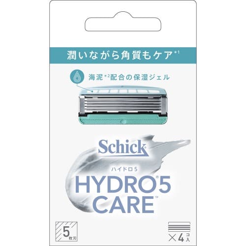 Schick(シック)　 ハイドロ５ケア 替刃　【4個入】(シック)　