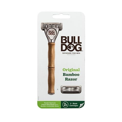 Schick(シック)　ブルドッグ　Bulldog　オリジナル　バンブーホルダー　【ホルダー刃付き+替刃1コ】(シック)
