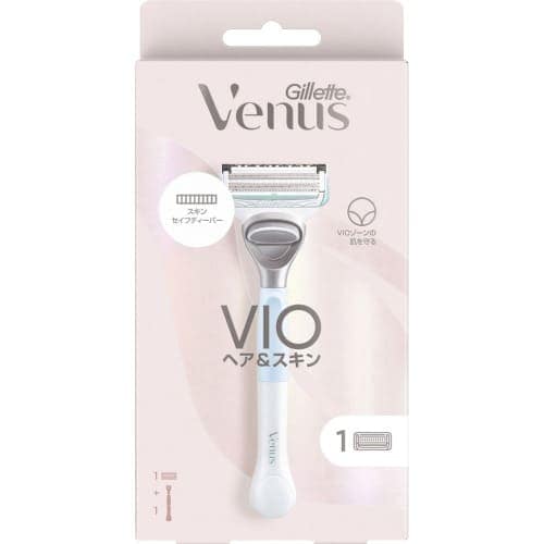 ジレット　ヴィーナス　VIOヘア&スキン　カミソリ　ホルダー　【替刃1個】(ジレット)　