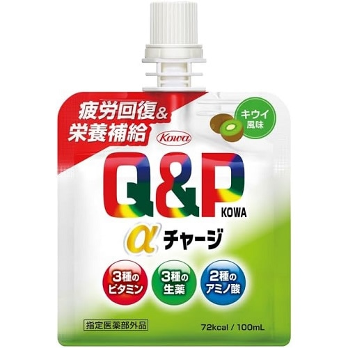 キューピーコーワαチャージ キウイ風味 【100ml×6個】(興和)