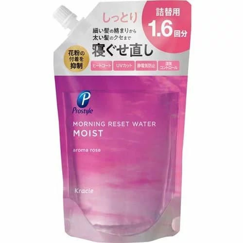 プロスタイル モーニングリセットウォーター アロマローズの香り つめかえ用 【450ml】(クラシエホームプロダクツ)