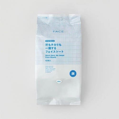 からだWelcia　汗もテカリも一掃するフェイスシート　【42枚入】(コーヨー)　「(○)店舗取置可」