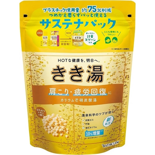 きき湯　カリウム芒硝炭酸湯　【360g】(バスクリン)