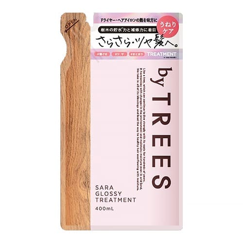バイツリーズ（byTREES）　さらグロッシー　トリートメント　詰替　【400mL】(ボーテ・ド・モード)　