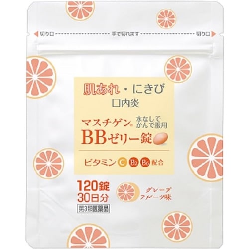 【第3類医薬品】マスチゲンBBゼリー錠　【120錠】(日本臓器製薬)　「(○)店舗取置可」