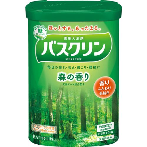 バスクリン　森の香り６００ｇ　【６００ｇ】(バスクリン)　「(○)店舗取置可」