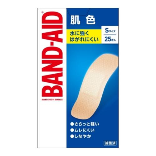 【得ダ値ＧＯＧＯ】バンドエイド　肌色　Sサイズ 　【25枚】(JNTL)　「(○)店舗取置可」