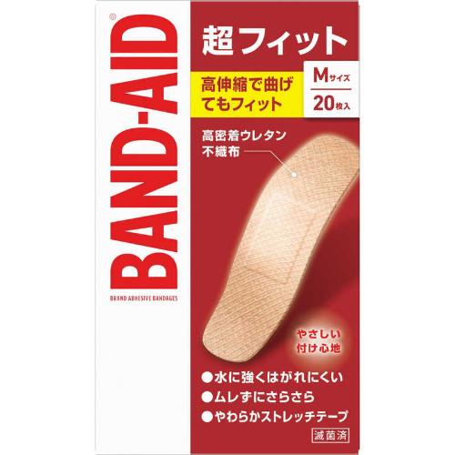 バンドエイド　超フィット　Mサイズ 　【20枚】(JNTL)