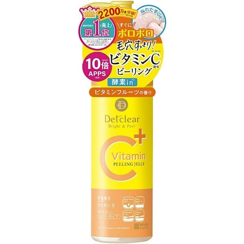 DETクリア　ブライト&ピール　ピーリングジェリー　ビタミンフルーツの香り　【180ml】(明色化粧品)　「(○)店舗取置可」