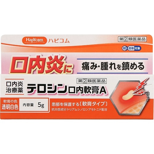 ★【第(2)類医薬品】テロシン口内軟膏Ａ　【5g】(小林薬品工業)【セルフメディケーション税制対象】
