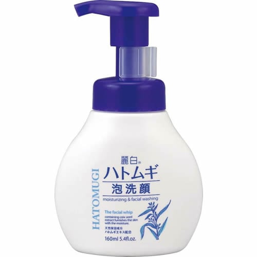 麗白ハトムギ泡洗顔　【160ml】(熊野油脂)　「(○)店舗取置可」