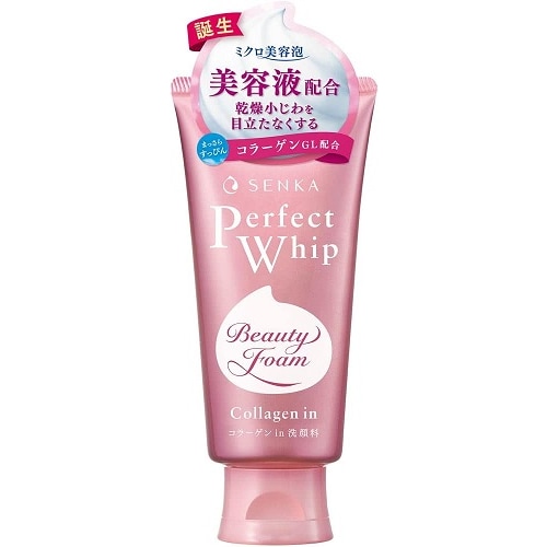 SENKA(センカ)　パーフェクトホイップ　コラーゲンin　【120g】(ファイントゥデイ)