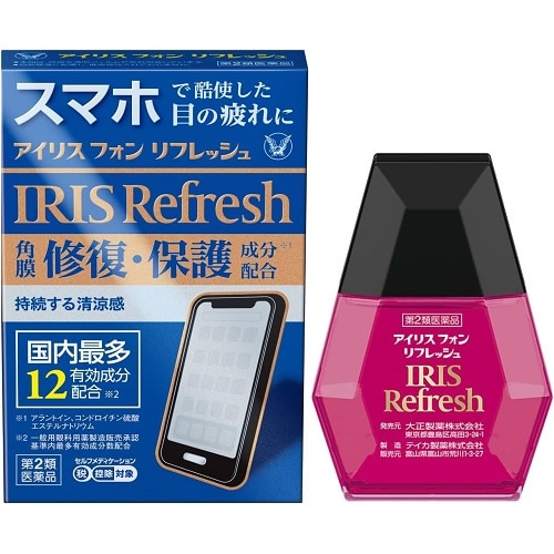 ★【第2類医薬品】アイリス　フォン リフレッシュ　【12ml】(大正製薬)【セルフメディケーション税制対象】　「(○)店舗取置可」