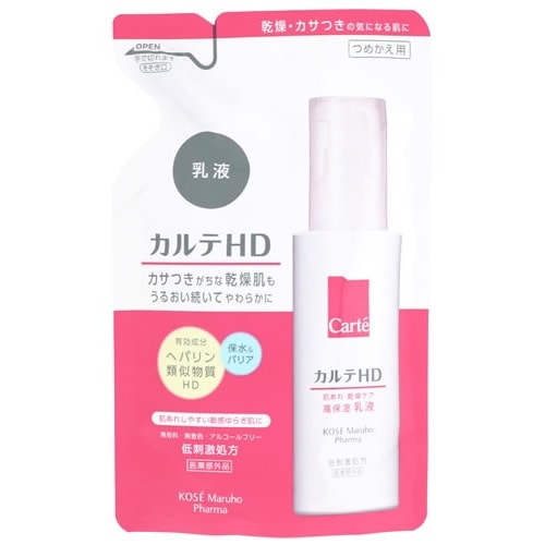 カルテHD　モイスチュア エマルジョン　つめかえ用　【110mL】(コーセーマルホファーマ)　「(×)店舗取置不可」