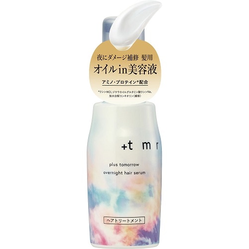 プラストゥモロー(+tmr) オーバーナイト ヘアセラム 【80ml】(ファイン