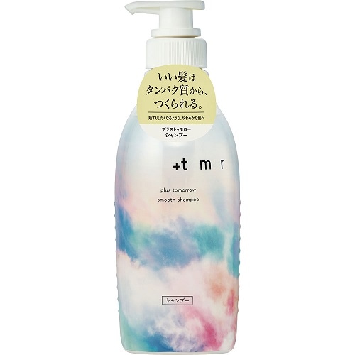 プラストゥモロー(+tmr) スムース シャンプー 本体 【470ml】(ファイン