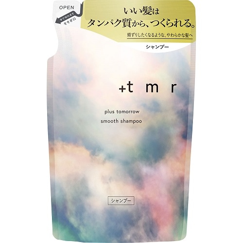 プラストゥモロー(+tmr)　スムース シャンプー　つめかえ用　【400ml】(ファイントゥデイ)　