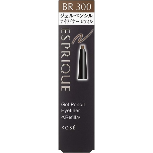 エスプリーク　ジェルペンシル アイライナー レフィル BR300 ブラウン　【0.1g】(コーセー)　「(×)店舗取置不可」