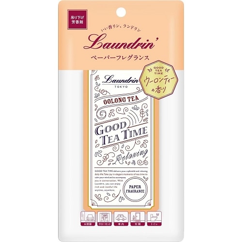 ランドリン　ペーパーフレグランス　ウーロンティーの香り　【1枚】(ネイチャーラボ)　「(○)店舗取置可」