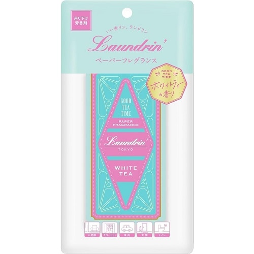 ランドリン　ペーパーフレグランス　ホワイトティーの香り　【1枚】(ネイチャーラボ)　「(○)店舗取置可」