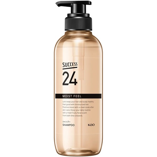 サクセス24　モイストフィールシャンプー　本体　【400ml】(花王)　