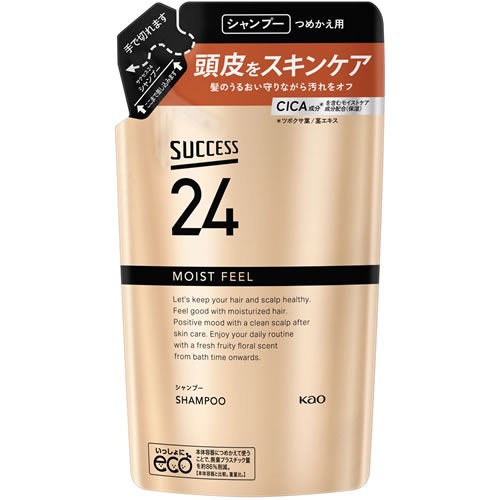 サクセス24　モイストフィールシャンプー　つめかえ用　【320ml】(花王)　