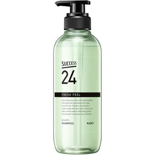 サクセス24　フレッシュフィールシャンプー　本体　【400ml】(花王)　